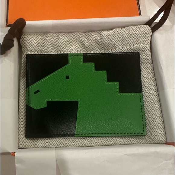 *RARE* Brand New Hermès Cheval Picto Card Holder - Picture 2 of 5